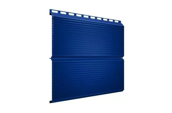 Металлический сайдинг Grand Line ЭкоБрус Gofr Satin 0,5 мм RAL 5005 Сигнальный синий купить в екатеринбурге