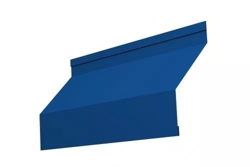 Ламель жалюзи Milan new 0,5 Satin с пленкой RAL 5005 сигнальный синий GL купить в екатеринбурге
