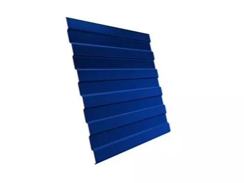 Профнастил Grand Line С8 A Satin 0,5 мм RAL 5005 Сигнальный синий купить в екатеринбурге