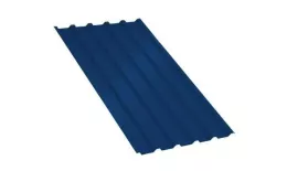 Профнастил МП35 A Полиэстер 0,65 мм RAL 5005 Сигнальный синий. Артикул: MP35APE65-5005
