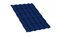 Металлочерепица Монтекристо-ML NormanMP 0.5 мм RAL 5005 Сигнальный синий. Цена: 615 руб. Артикул: montekr_02-5005ml