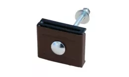 Крепление Скоба и болт М6х85 RAL 8017 GL. Артикул: 24769