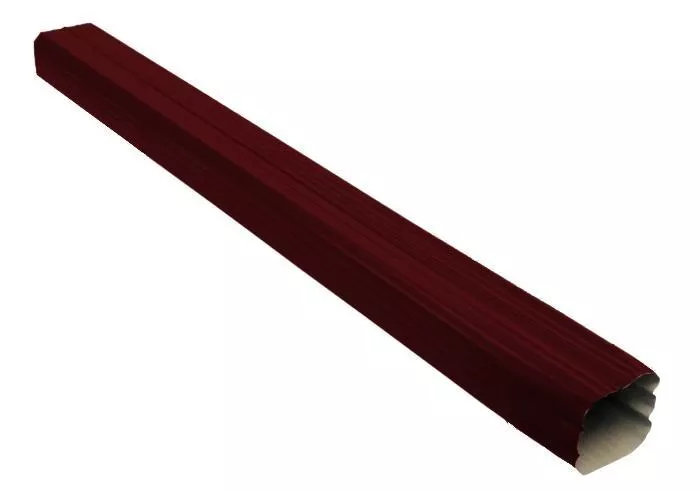 Труба прямоугольная Grand Line Vortex 1м RAL 3005 Красный (полиэстер) купить в екатеринбурге