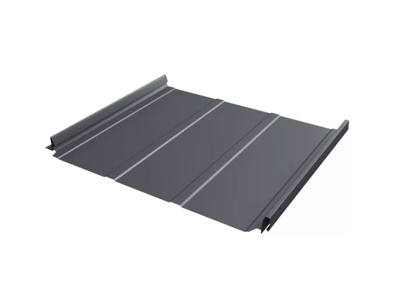 Кликфальц Pro Grand Line 0,5 Drap TX с пленкой на замках RAL 7024 мокрый асфальт купить в екатеринбурге