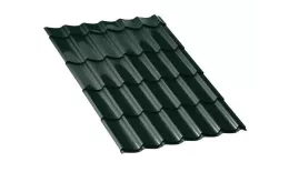 Металлочерепица Ламонтерра-Х VikingMP 0.45 мм RAL 6005. Цена: 663 руб. Артикул: sup10-6005