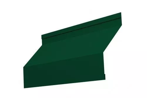 Ламель жалюзи Milan new 0,5 GreenCoat Pural BT, matt RR 11 темно-зеленый GL купить в екатеринбурге