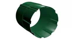Соединитель трубы Grand Line 125/90 мм RAL 6005 Зеленый мох. Артикул: GL_voda_163