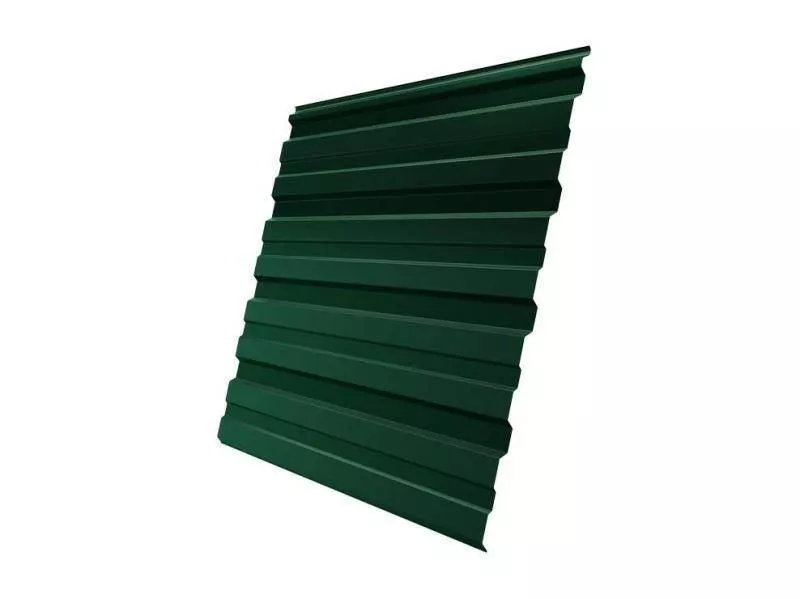 Профнастил Grand Line С10 R Satin 0,5 мм RAL 6005 Зеленый мох купить в екатеринбурге