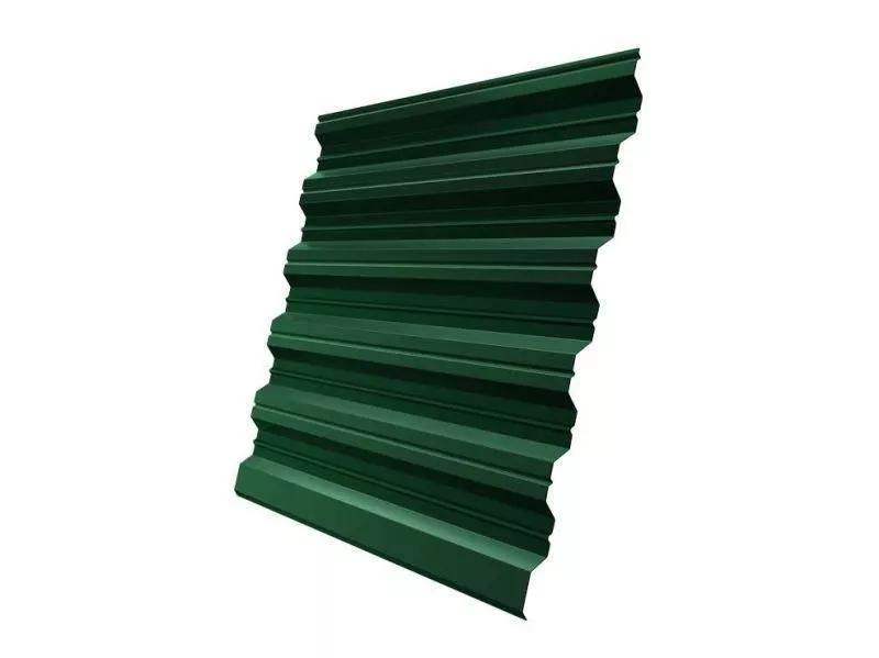 Профнастил Grand Line НС35 R Satin 0,5 мм RAL 6005 Зеленый мох купить в екатеринбурге