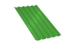 Профнастил МП35 A NormanMP 0,5 мм RAL 6018 Жёлто-зелёный. Артикул: MP35ANMP-6018