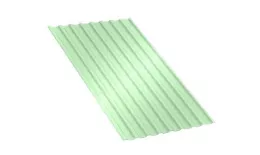 Профнастил МП20 A NormanMP 0,5 мм RAL 6019 Бело-зеленый. Артикул: MP20ANMP-6019