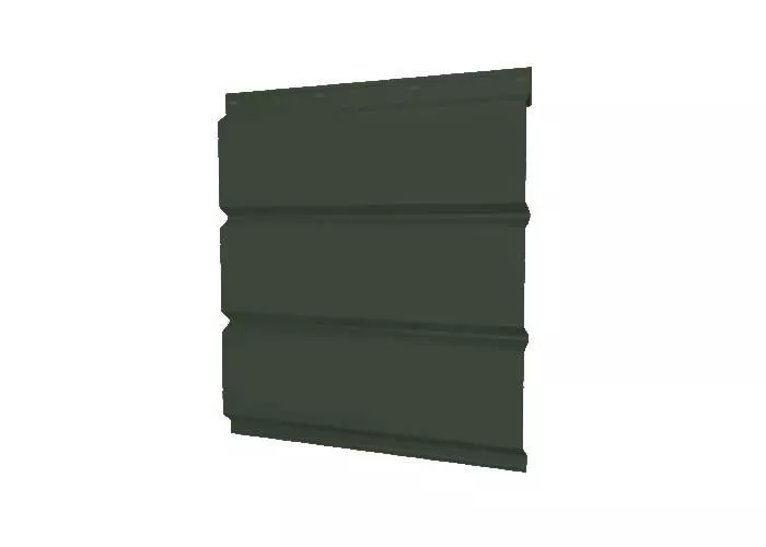 Софит металл GL без перфорации GreenCoat Pural Matt 0,5 мм RR 11 темно-оливковый купить в екатеринбурге