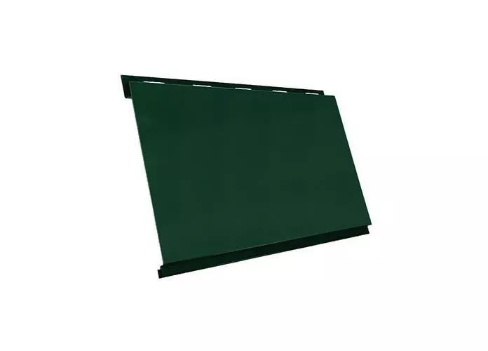 Металлический сайдинг Grand Line Вертикаль classic GreenCoat Pural RAL 6020 Хромовая зелень купить в екатеринбурге