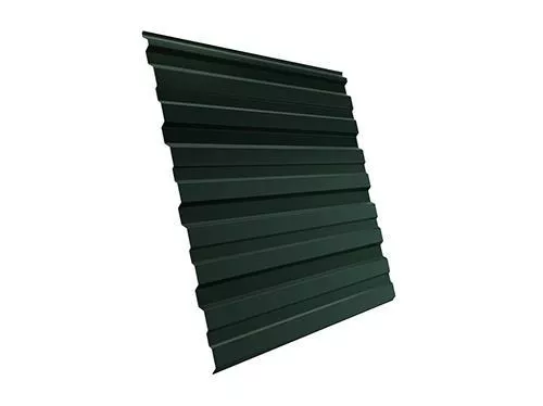 Профнастил Grand Line С10 A GreenCoat Pural Matt 0,5 мм RAL 6020 Хромовая зелень купить в екатеринбурге