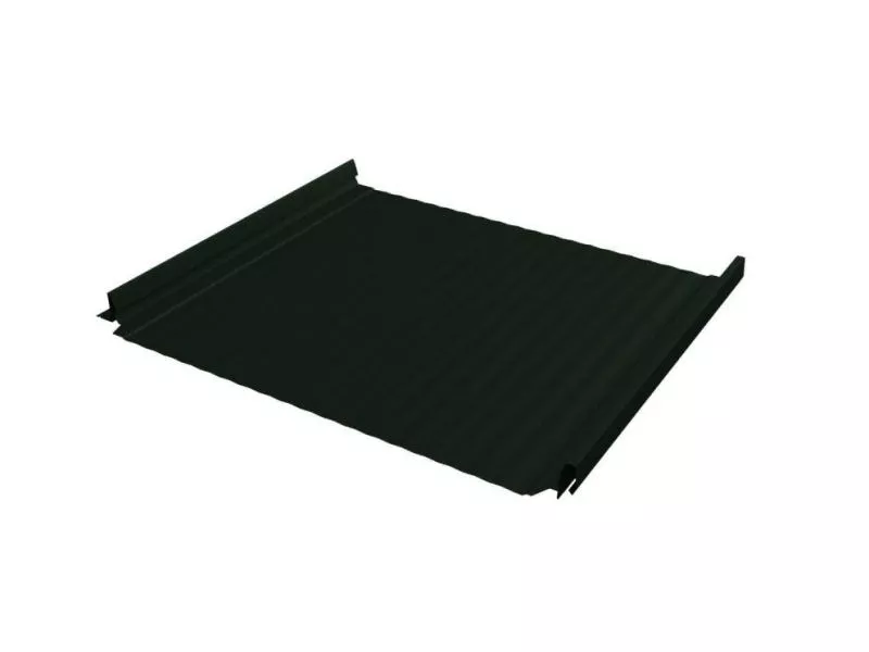 Кликфальц Pro Gofr Grand Line Velur 0.5 мм RAL 6020 Хромовая зелень купить в екатеринбурге