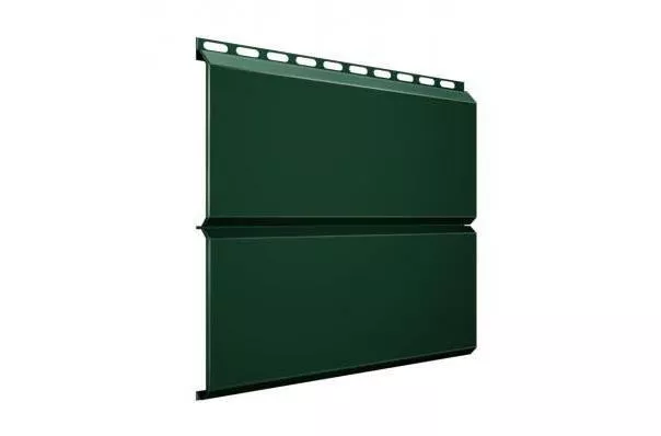 Металлический сайдинг Grand Line ЭкоБрус GreenCoat Pural Matt RR 11 Хромовая зеленьAL 6020 купить в екатеринбурге