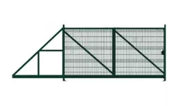 Ворота откатные Profi 2,03х6,0 RAL 6005 влево GL. Артикул: 24738