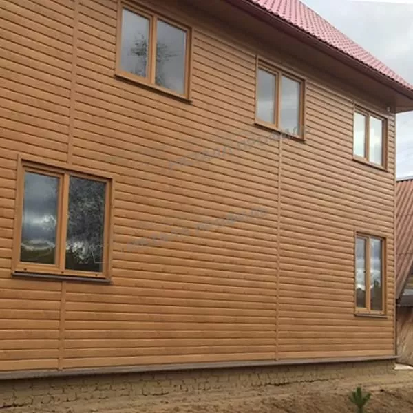 Сайдинг МЕТАЛЛ ПРОФИЛЬ Lбрус-XL-Н-14х335 (ECOSTEEL-01-Сосна-0.5) купить в екатеринбурге