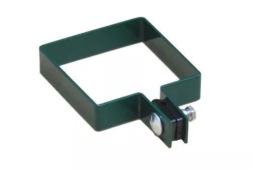 Крепление хомут крайний 80х80 RAL 6005 GL купить в екатеринбурге