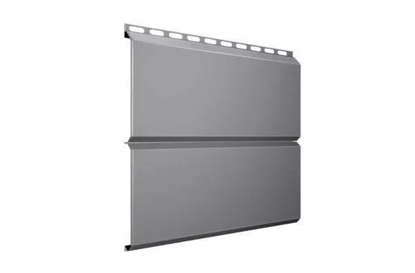 Металлический сайдинг Grand Line ЭкоБрус Drap 0,45 мм RAL 7004 Сигнальный серый купить в екатеринбурге