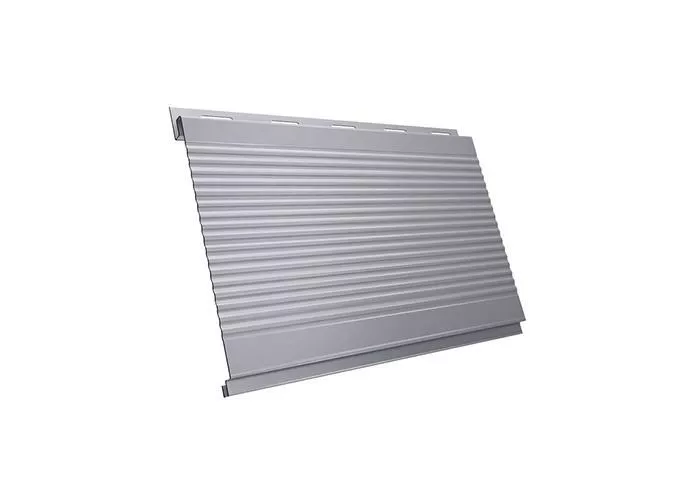 Металлический сайдинг Grand Line Вертикаль Gofr Satin 0,5 мм RAL 7004 Сигнальный серый купить в екатеринбурге