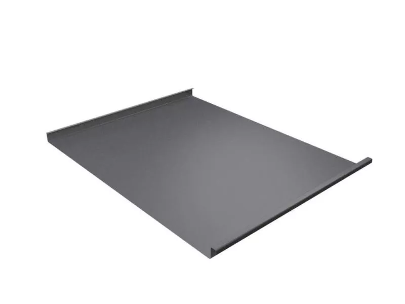 Двойной стоячий фальц Grand Line Satin 0.5 мм RAL 7004 Сигнальный серый купить в екатеринбурге