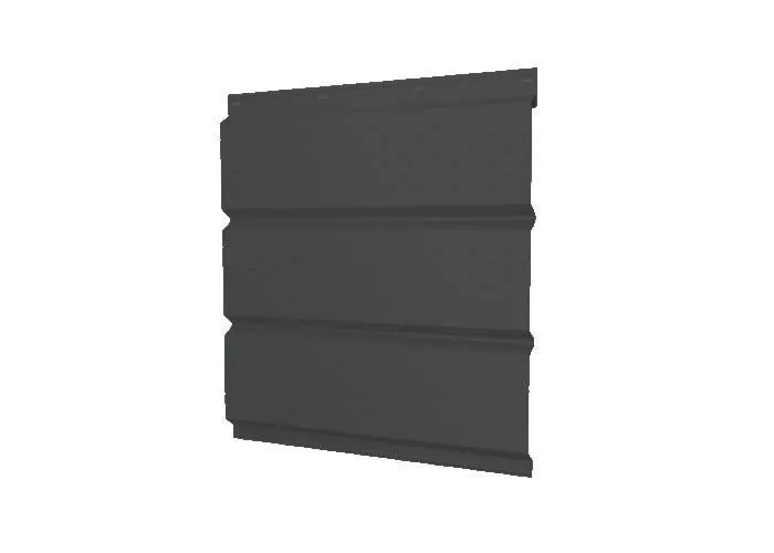 Софит металл GL с перфорацией GreenCoat Pural Matt 0,5 мм RR 23 темно-серый купить в екатеринбурге