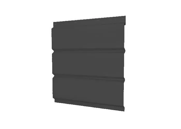 Софит металл GL без перфорации GreenCoat Pural 0,5 мм RR 23 темно-серый купить в екатеринбурге
