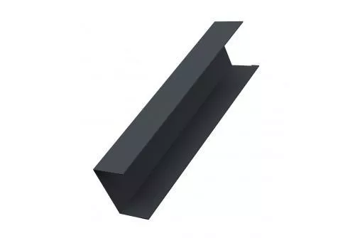Крышка 65х60 жалюзи Milan, Tokyo 0,5 Satin Мatt RAL 7024 мокрый асфальт (для калиток и ворот) GL купить в екатеринбурге