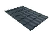 Металлочерепица GL 0.5 Classic GreenCoat Pural Matt RAL 7016 антрацитово-серый  Артикул 5445 – Купить оптом и в розницу