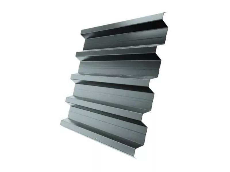 Профнастил Grand Line Н60 R Rooftop Matte (Стальной бархат) 0,5 мм RAL 7016 Антрацитово-серый купить в екатеринбурге