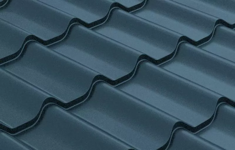 Металлочерепица GL Classic Quarzit Pro Matt RAL 7024 мокрый асфальт купить в екатеринбурге