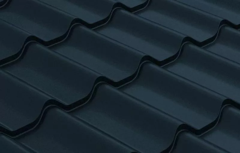 Металлочерепица GL Classic 0.5 Quarzit Lite RAL 7024 мокрый асфальт купить в екатеринбурге