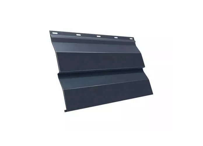 Металлический сайдинг Grand Line Корабельная доска XL GreenCoat Pural RAL 7024 Мокрый асфальт купить в екатеринбурге