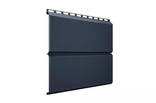 Металлический сайдинг Grand Line ЭкоБрус Quarzit 0,5 мм RAL 7024 Мокрый асфальт купить в екатеринбурге