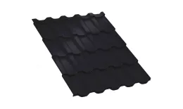 Металлочерепица Трамонтана-X NormanMP 0.5 мм RAL 7024 мокрый асфальт. Цена: 630 руб. Артикул: tramont_03-7024x