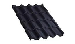 Металлочерепица Монтерроса-S PURMAN 0.5 мм RAL 7024 мокрый асфальт. Цена: 829 руб. Артикул: monter_06-7024s