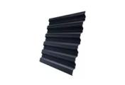 Профнастил Grand Line НС35 R GreenCoat Pural 0,5 мм RAL 7024 Мокрый асфальт – Купить оптом и в розницу