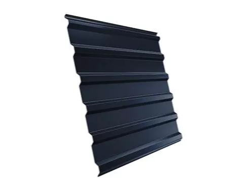 Профнастил Grand Line С20 A GreenCoat Pural Matt 0,5 мм RAL 7024 Мокрый асфальт купить в екатеринбурге