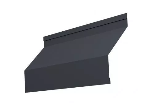 Ламель жалюзи Milan new 0,5 Satin Мatt RAL 7024 мокрый асфальт GL купить в екатеринбурге