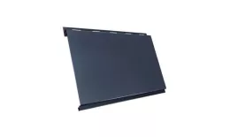 Металлический сайдинг Grand Line Вертикаль classic PurLite Matt 0,5 мм RAL 7024 Мокрый асфальт. Цена: 1284 руб. Артикул: GrandLine-MS348