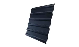 Профнастил Grand Line С20R Rooftop Matte (Стальной бархат) 0,5 мм RAL 7024 Мокрый асфальт. Цена: 1019 руб. Артикул: C20GL-sb7024