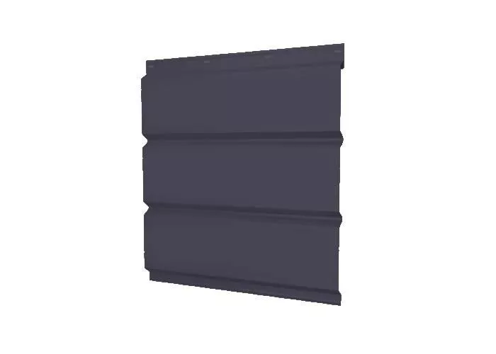 Софит металл GL без перфорации Satin Мatt 0,5 мм RAL 7024 мокрый асфальт купить в екатеринбурге