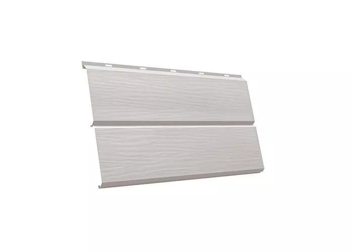 Металлический сайдинг Grand Line ЭкоБрус 3D GreenCoat Pural Matt RR 21 Светло-серый купить в екатеринбурге