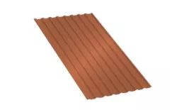 Профнастил МП20 B PURETAN 0,5 мм RR 750 Терракотовый. Артикул: MP20BPT-750