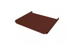 Кликфальц Pro Grand Line Полиэстер 0.45 мм RAL 8004 Терракота. Артикул: GLklicpro-pe8004