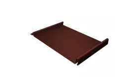 Кликфальц Grand Line Satin 0.5 мм RAL 8004 Терракота. Артикул: GrandLineFK10-8004