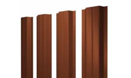 Штакетник Grand Line П -образный А 0,45 Drap RAL 8004 Терракота. Цена: 110 руб. Артикул: Pobraz_17