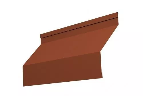 Ламель жалюзи Milan new 0,5 Satin Мatt RAL 8004 терракота GL купить в екатеринбурге