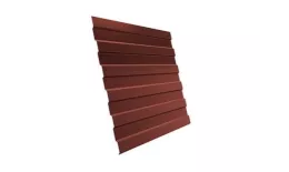 Профнастил Grand Line С8 A PurLite Matt 0,5 мм RAL 8004 Терракота. Цена: 1158 руб. Артикул: C8aGL-plm8004